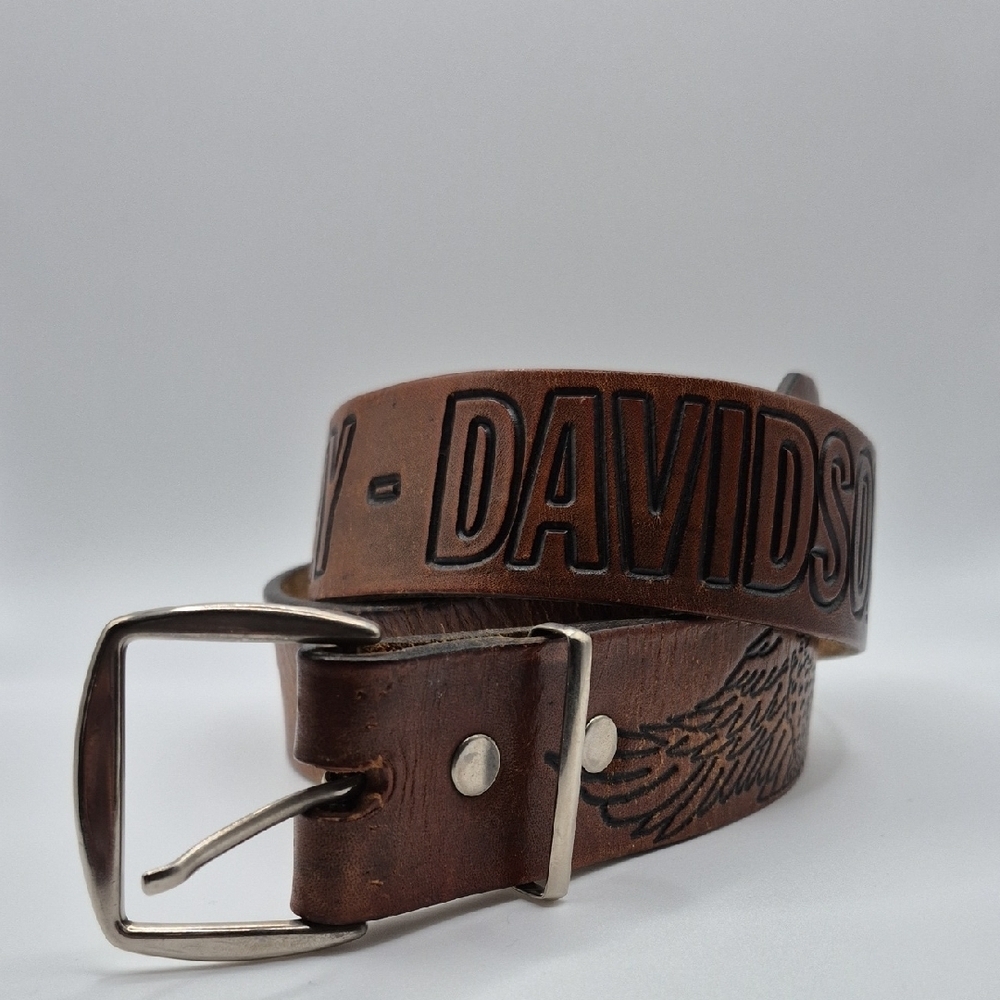 Harley-Davidson 34 inch Brown Leather Belt